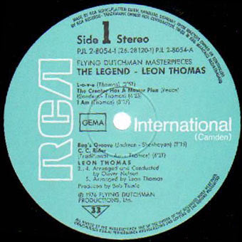 Leon Thomas : The Legend (2xLP, Comp, Gat)