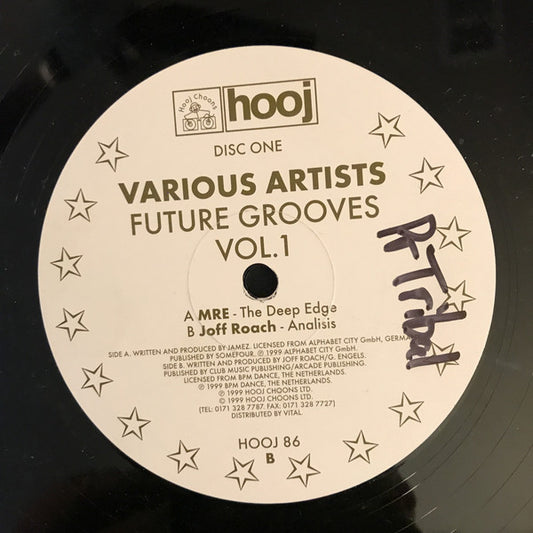 MRE / Joff Roach : Future Grooves Vol. 1 (Disc One) (12", Promo, 1/2)