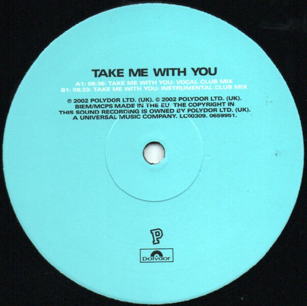 Cosmos : Take Me With You (12")