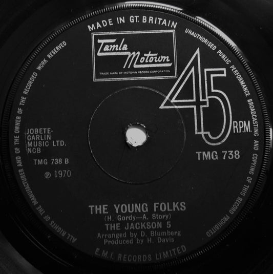 The Jackson 5 : ABC (7", Single, Sol)