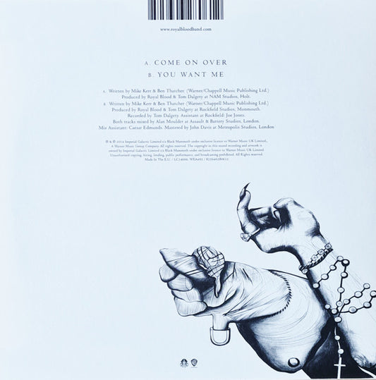 Royal Blood (6) : Come On Over (7", Single)