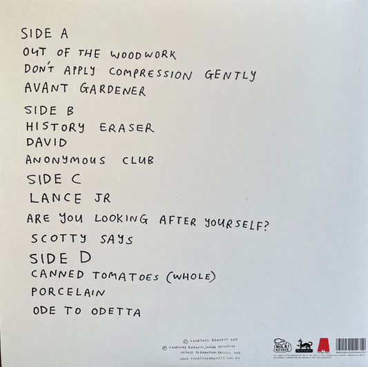 Courtney Barnett : The Double EP: A Sea Of Split Peas (2xLP, Comp, RP)