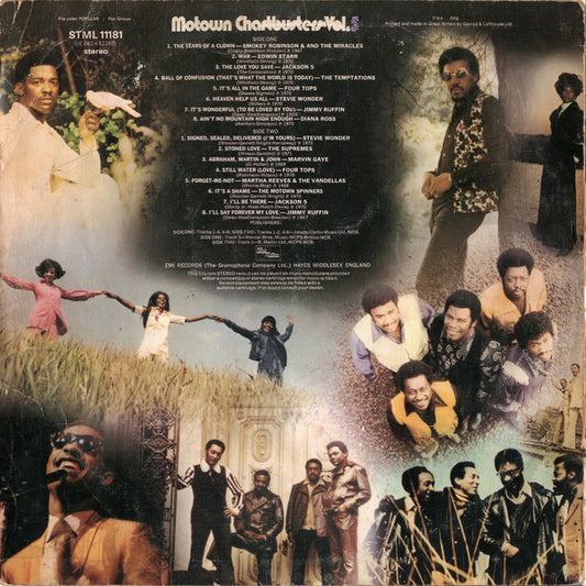 Various : Motown Chartbusters Vol.5 (LP, Comp)