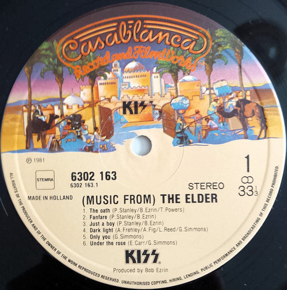 Kiss : (Music From) The Elder (LP, Album, Gat)