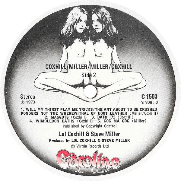 Lol Coxhill & Steve Miller (3) : Coxhill / Miller / Miller / Coxhill (LP, Album)