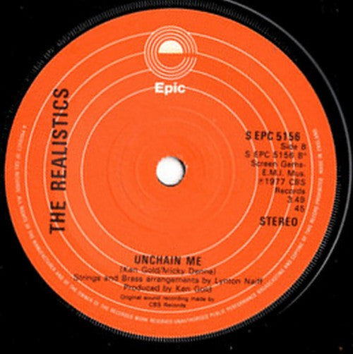 The Realistics (2) : Someone Oughta Write A Song About You Baby (7", Single, Sol)