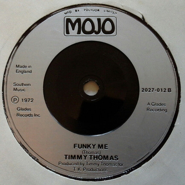 Timmy Thomas : Why Can't We Live Together (7", Sil)