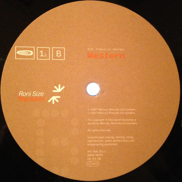 Roni Size / Reprazent : Brown Paper Bag (12", Single)