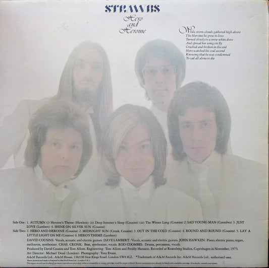 Strawbs : Hero And Heroine (LP, Album)