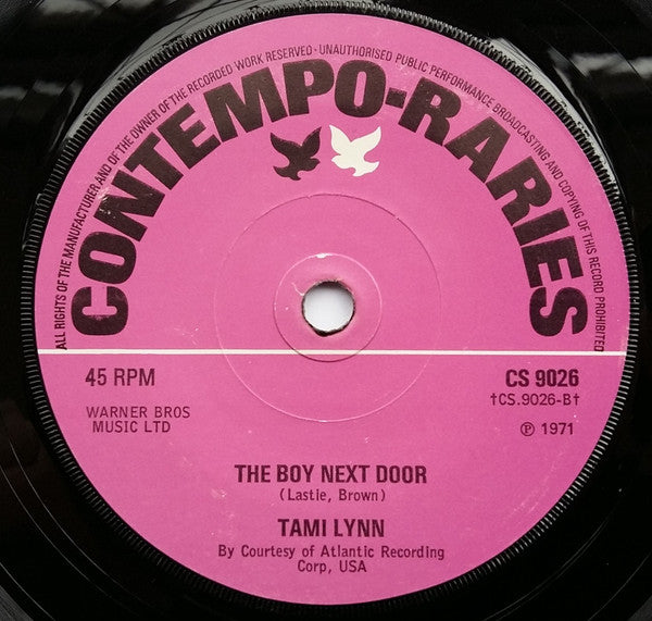 Tami Lynn : I'm Gonna Run Away From You (7", Single, RE, Sol)