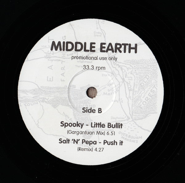 Spooky / Salt 'N' Pepa : Middle Earth (12", Promo, Unofficial)