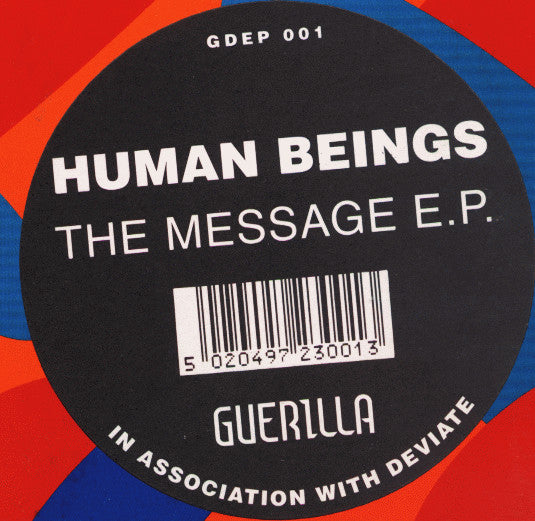Human Beings : The Message EP (12", EP)