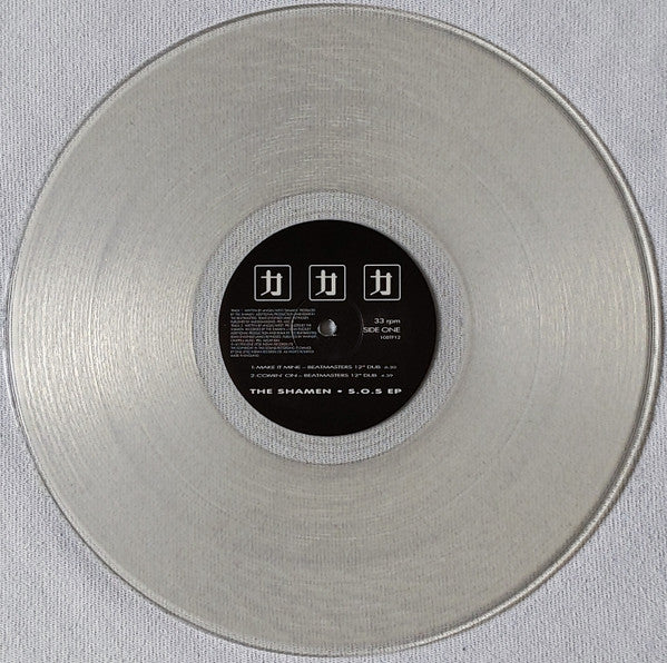The Shamen : Show Of Strength EP (12", EP, Ltd, Cle)