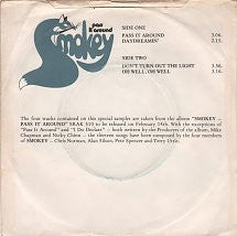 Smokie : Pass It Around (7", EP, Promo)
