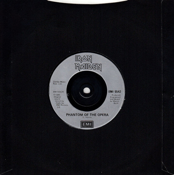 Iron Maiden : Run To The Hills (7", Single, Sil)