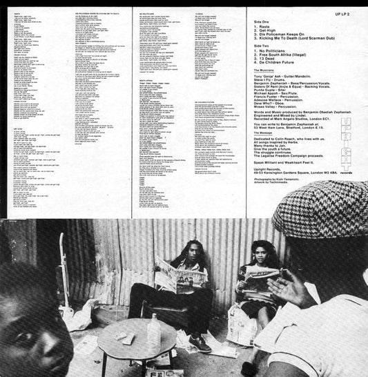 Benjamin Zephaniah : Rasta (LP, Album)