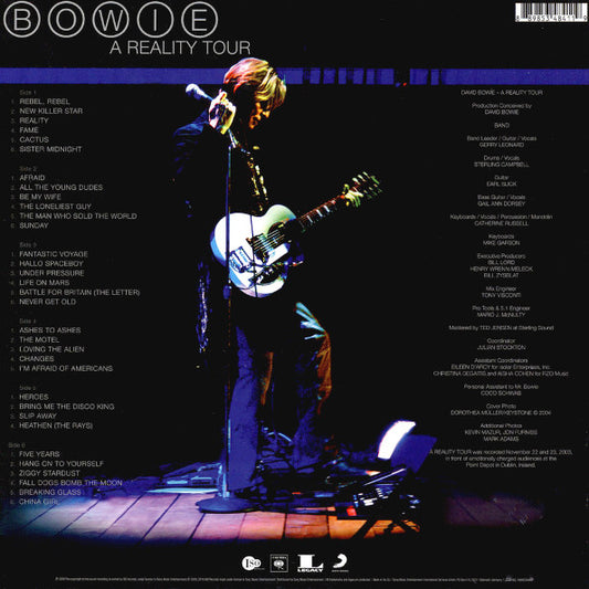 Bowie* : A Reality Tour (3xLP, Album, RE, Blu + Box, Ltd)