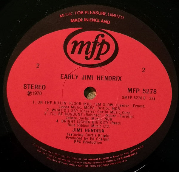 Jimi Hendrix : What'd I Say (LP, RP, Tex)