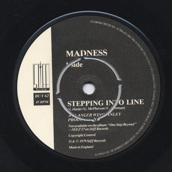 Madness : My Girl (7", Single, Pus)