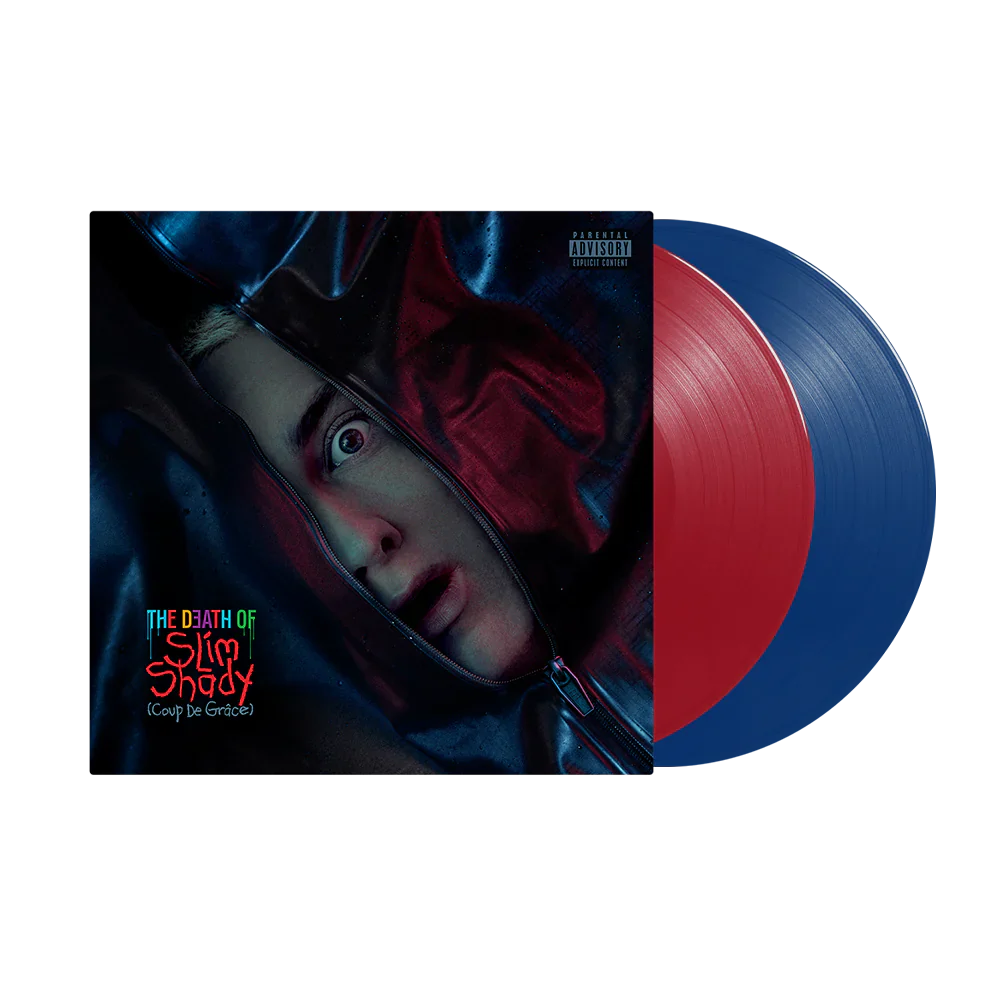 Eminem - The Death of Slim Shady (Red & Blue Opaque Vinyl)