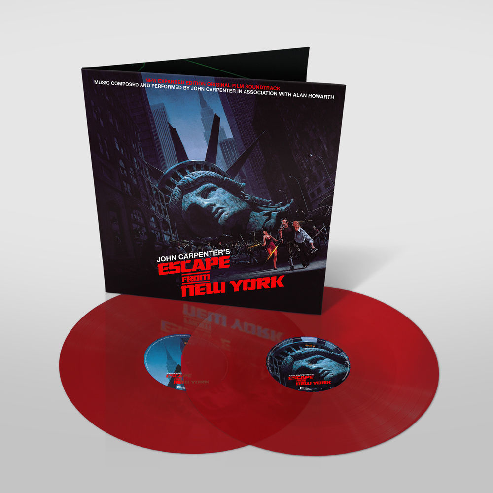 John Carpenter - Escape from New York (Transparent Red Vinyl)