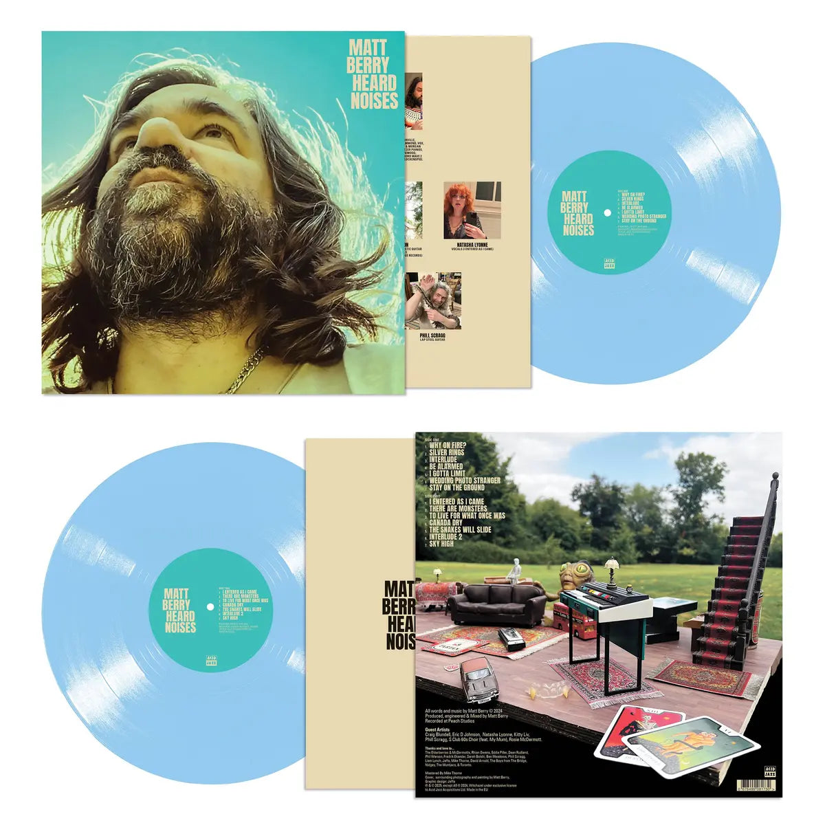Matt Berry - Heard Noises (Blue Vinyl)