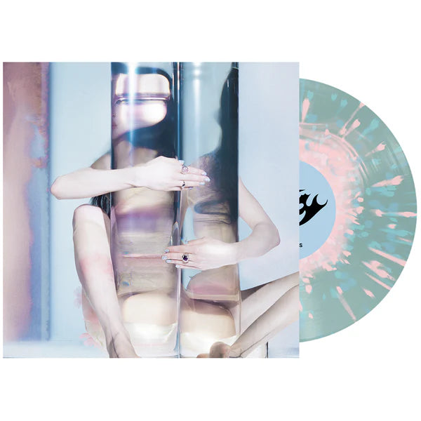 Poppy - Empty Hands (Pink In Ice Blue Splatter)
