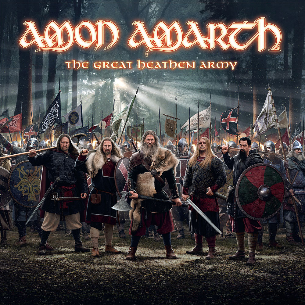 Amon Amarth - Great Heathen Army (White Marble)