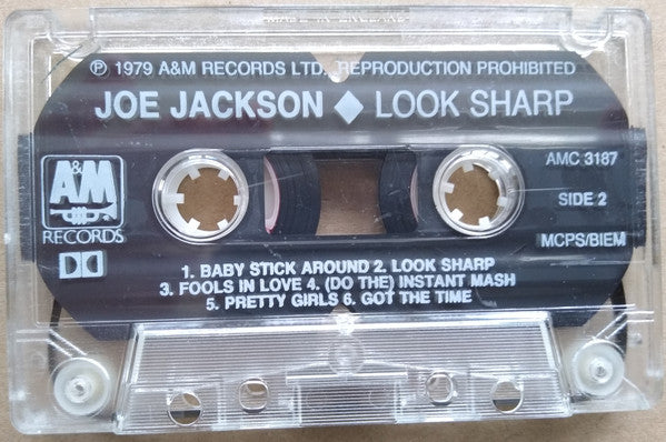 Joe Jackson : Look Sharp! (Cass, Album)