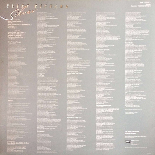 Cliff Richard : Silver (LP, Album)
