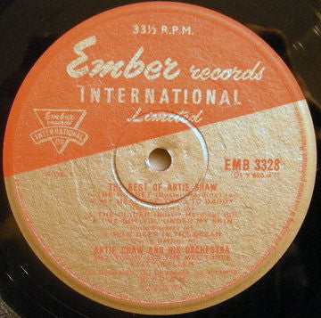 Artie Shaw And His Orchestra : The Best Of Artie Shaw (LP, Comp)