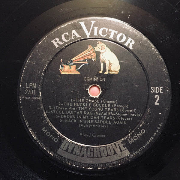Floyd Cramer : Comin' On (LP, Mono, Ind)