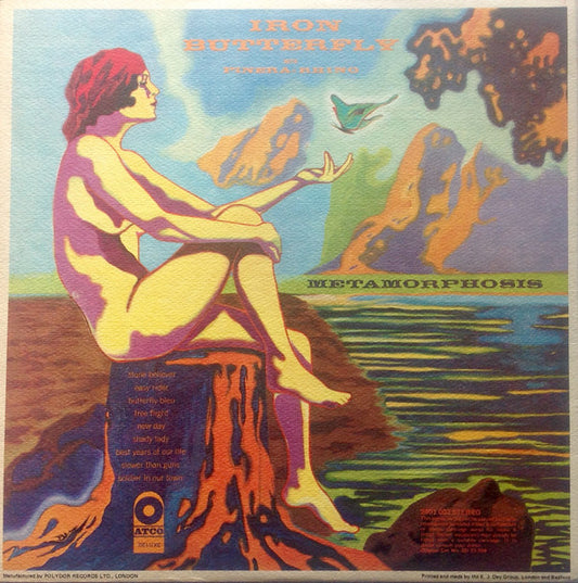 Iron Butterfly With Pinera* & Rhino* : Metamorphosis (LP, Album, Tex)