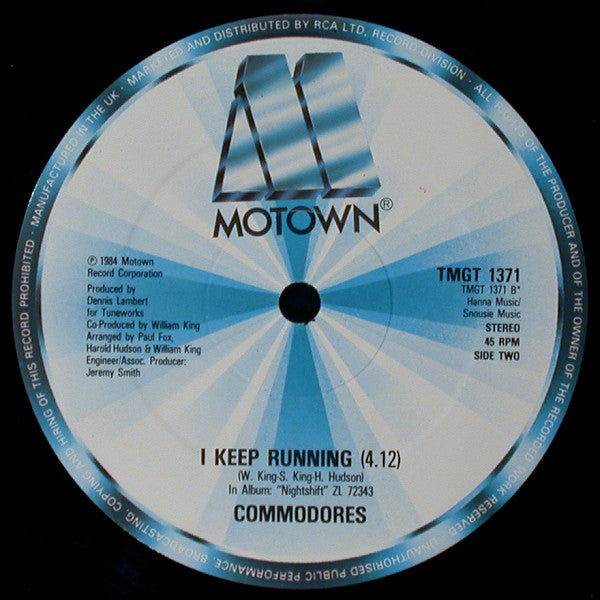 Commodores : Nightshift (12", Single)