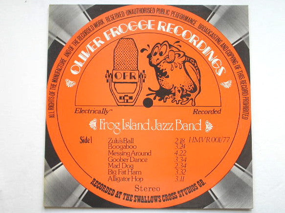Frog Island Jazz Band : Frog Island Jazz Band (LP)