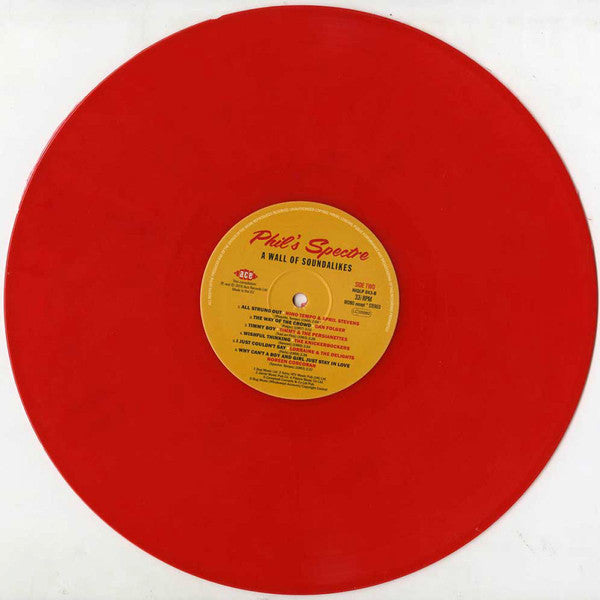 Various : Phil's Spectre - A Wall Of Soundalikes (LP, Comp, Red)
