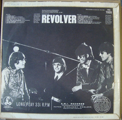 The Beatles : Revolver (LP, Album, Mono)