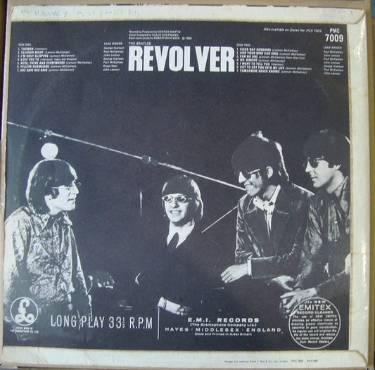 The Beatles : Revolver (LP, Album, Mono)