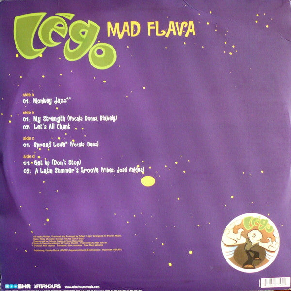 Légo* : Mad Flava (2x12", Album)