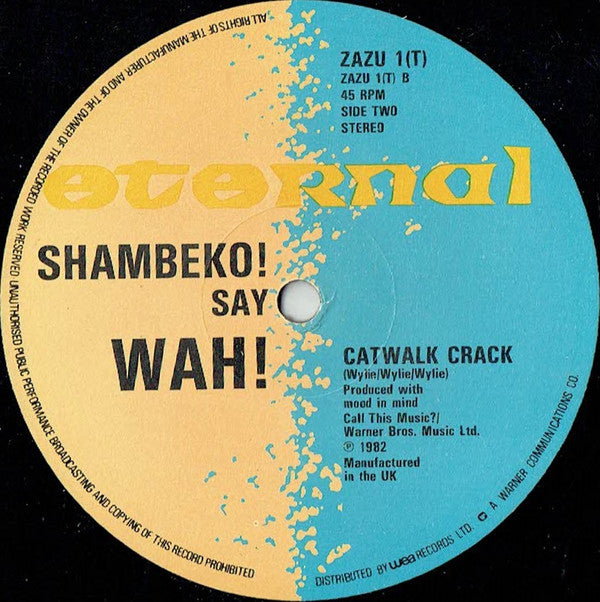 Wah! : Remember (12", Single)
