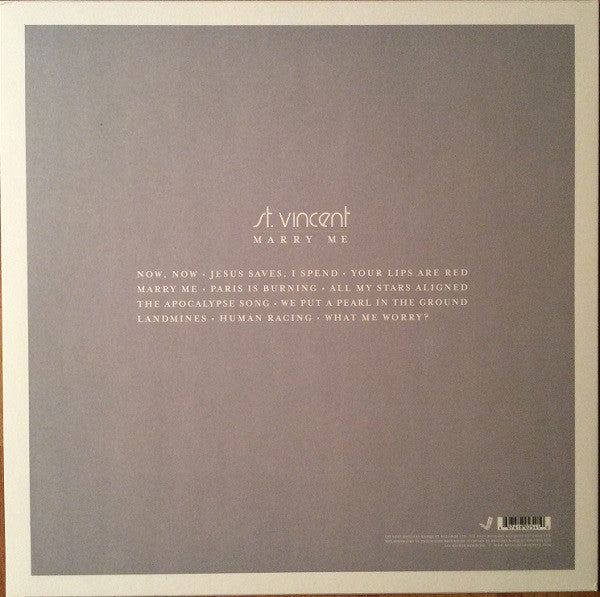St. Vincent : Marry Me (LP, Album)