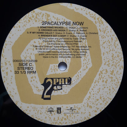 2Pac : 2Pacalypse Now  (2xLP, Album, RE, 180)