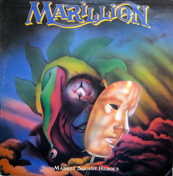 Marillion : Market Square Heroes (12", Single, Cre)