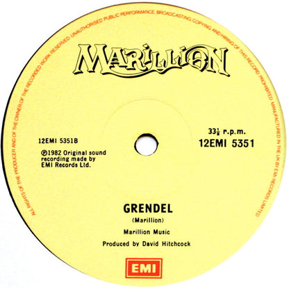 Marillion : Market Square Heroes (12", Single, Cre)