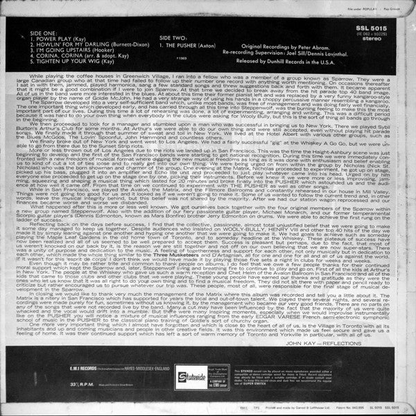 Steppenwolf : Early Steppenwolf (LP, Album)