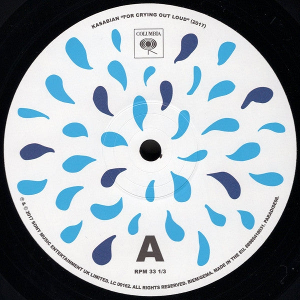 Kasabian : For Crying Out Loud (2017) (LP, Album, 180 + CD, Album)
