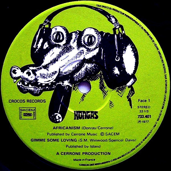 Kongas : Africanism (LP, Album)