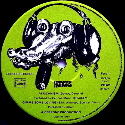 Kongas : Africanism (LP, Album)