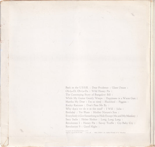The Beatles : The Beatles (2xLP, Album, Num, RE, Gat)
