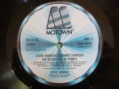 Stevie Wonder : Journey Through The Secret Life Of Plants (2xLP, Album, P/Mixed)